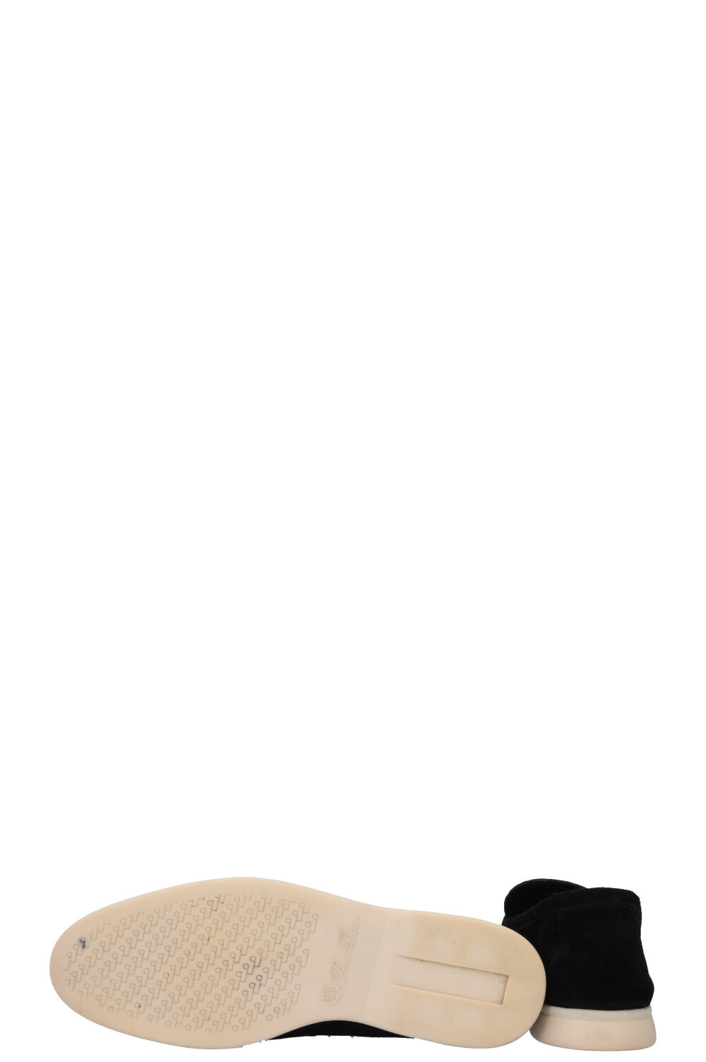LORO PIANA Summer Walk Flats Suede Black – REAWAKE