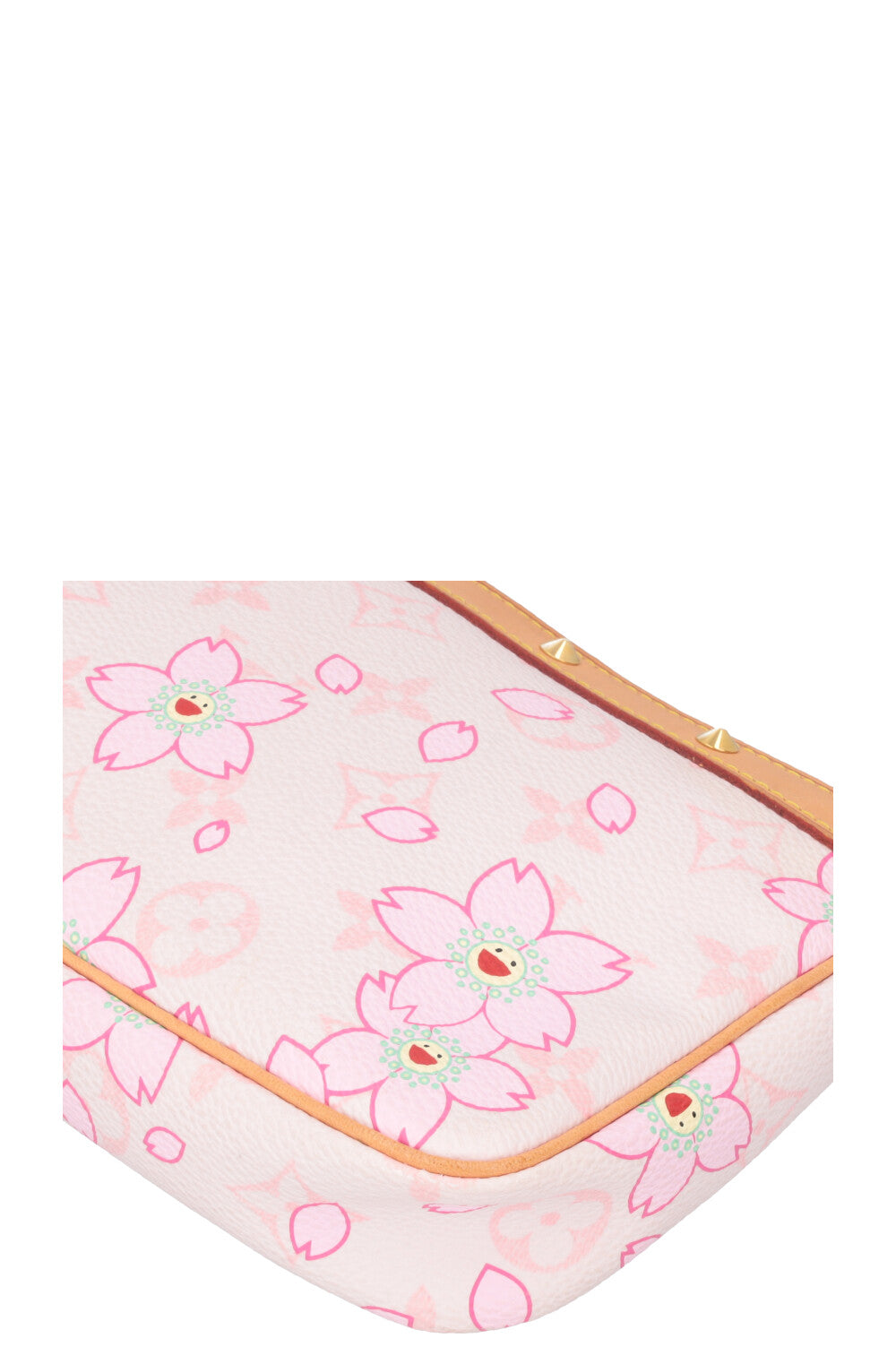LOUIS VUITTON x Takashi Murakami Pochette Accessories Bag Pink
