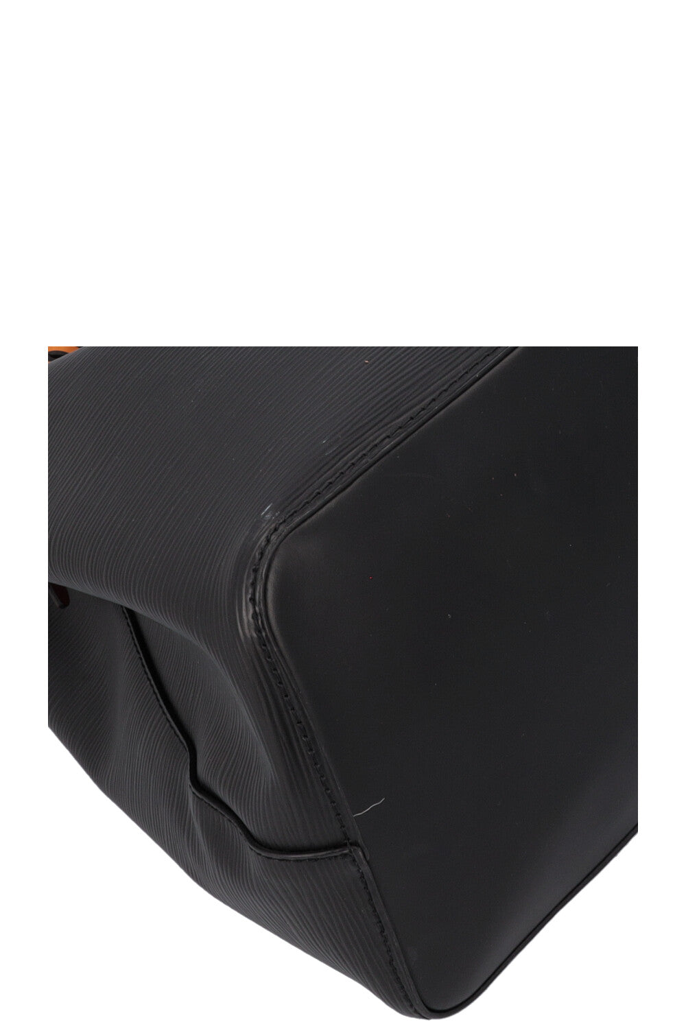 LOUIS VUITTON Néo Noé MM Bag Epi Leather Black Blue