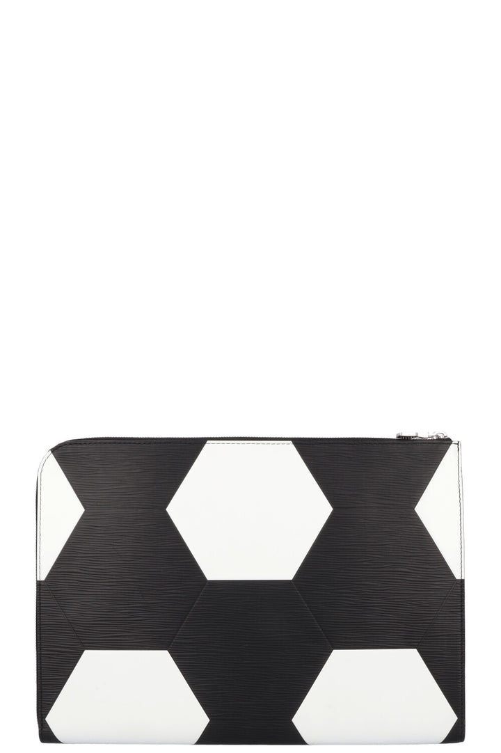 LOUIS VUITTON Fifa World Cup Laptop Case Black White