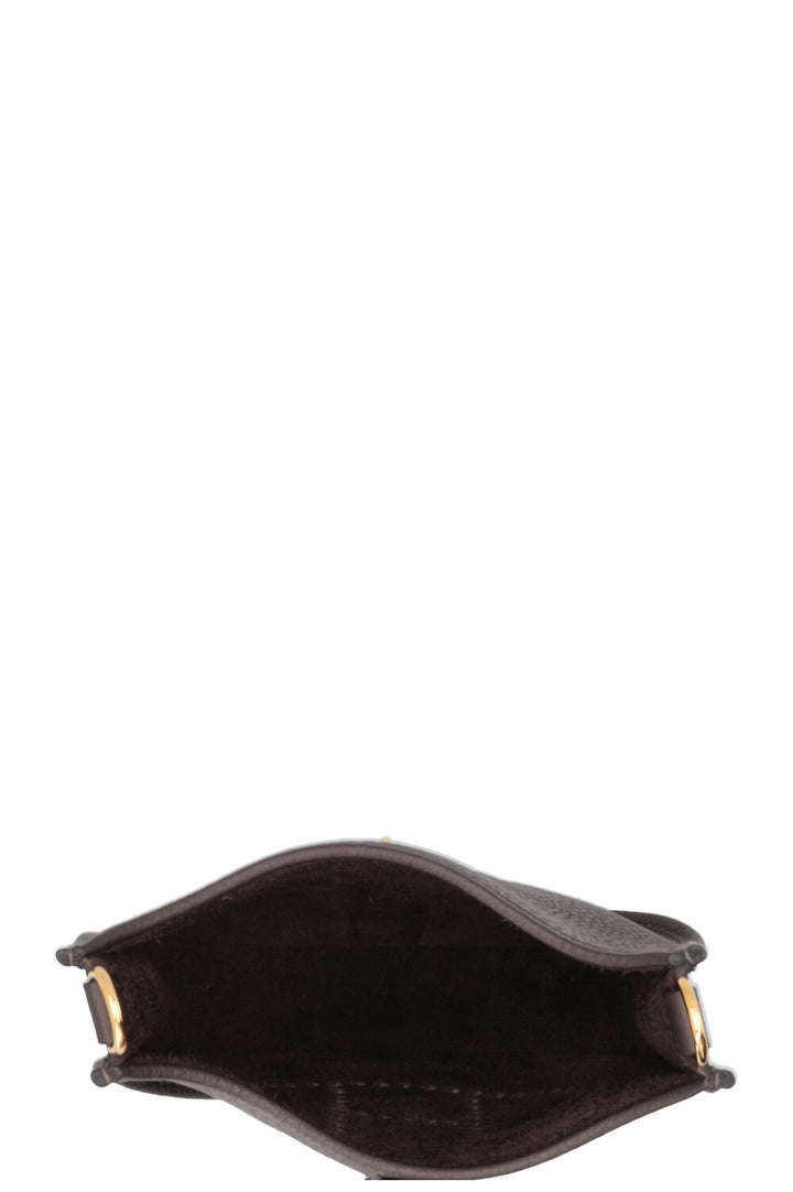 HERMÈS Mini Evelyne TPM 16 Amazone Clemence Ebene