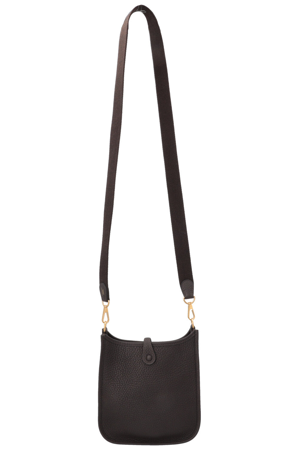 HERMÈS Mini Evelyne TPM 16 Amazone Clemence Ebene