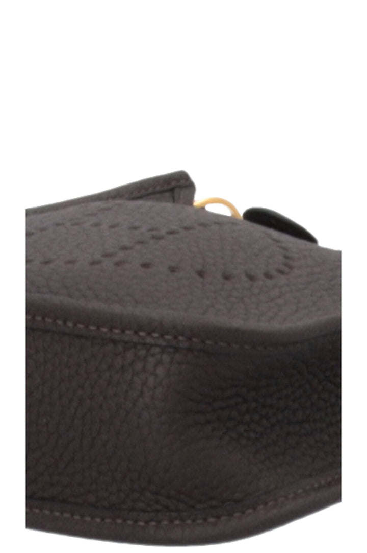 HERMÈS Mini Evelyne TPM 16 Amazone Clemence Ebene