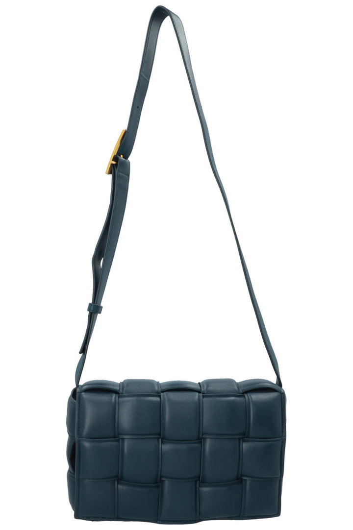 BOTTEGA VENETA Padded Cassette Crossbody Bag Petrol