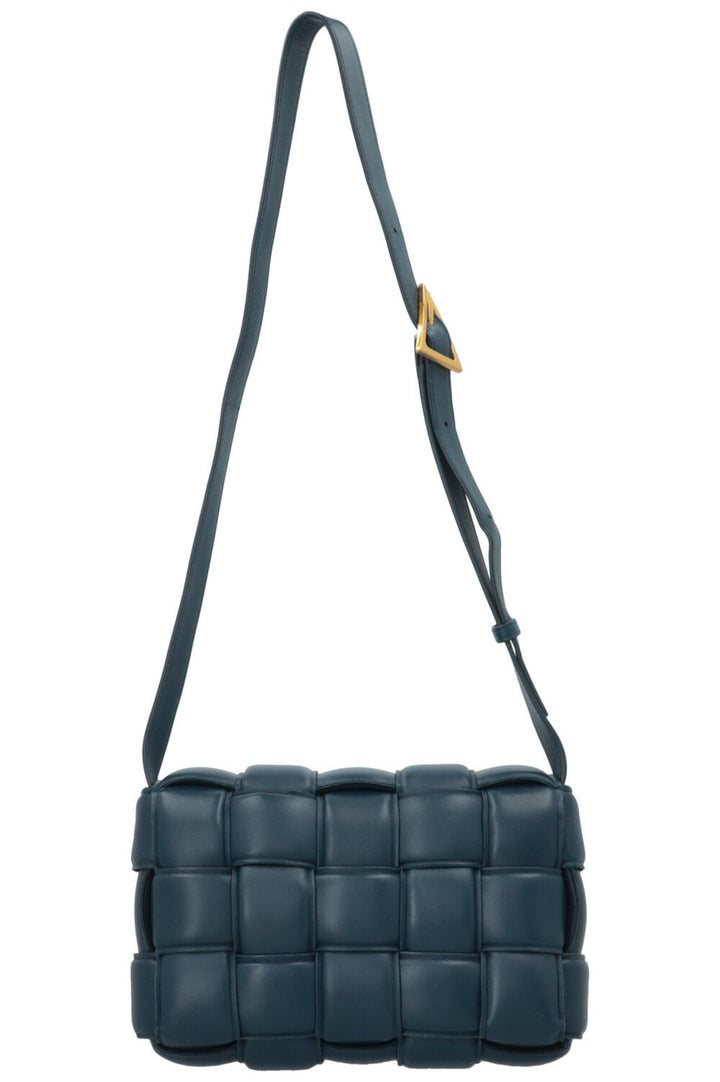 BOTTEGA VENETA Padded Cassette Crossbody Bag Petrol