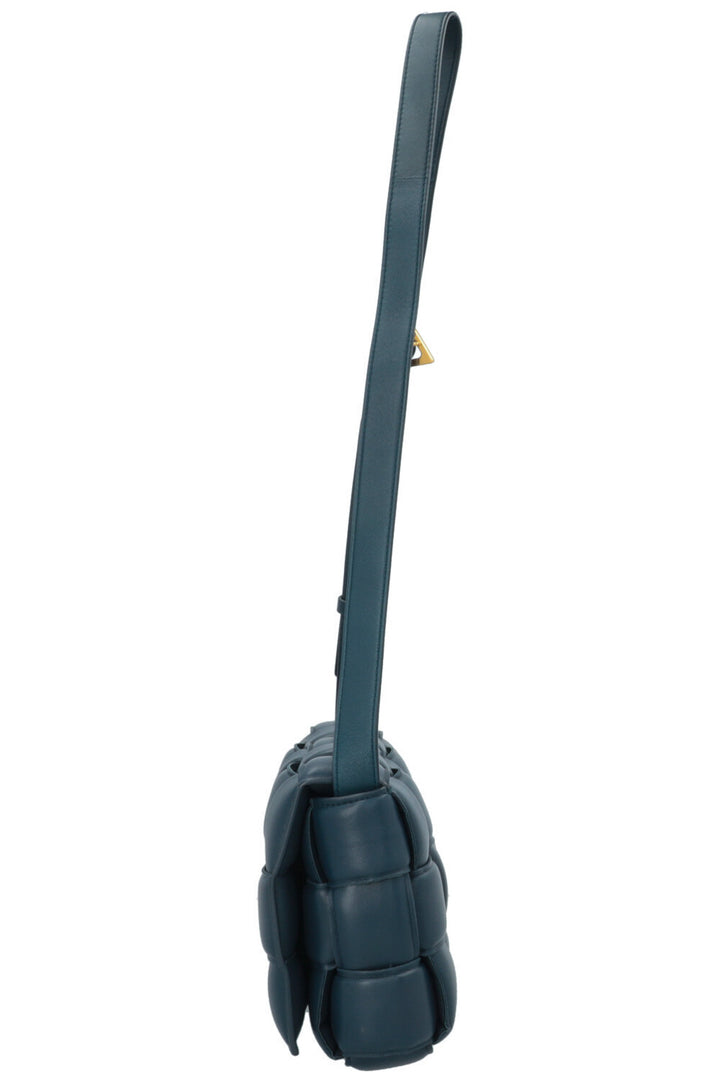 BOTTEGA VENETA Padded Cassette Crossbody Bag Petrol