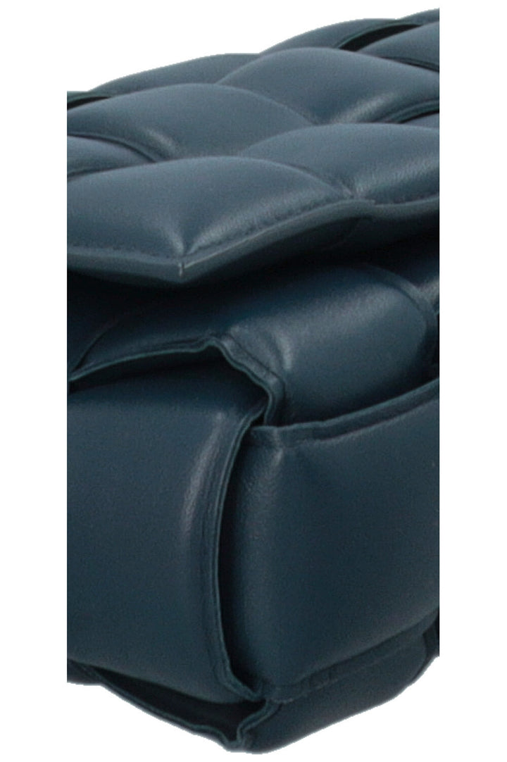 BOTTEGA VENETA Padded Cassette Crossbody Bag Petrol