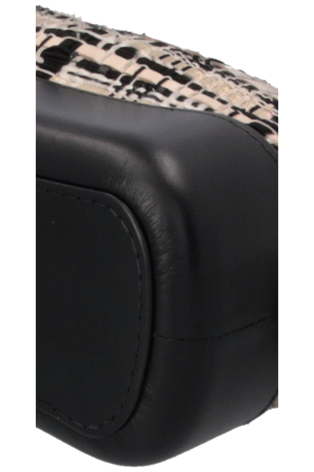 CHANEL 2019 Small Gabrielle Crossbody Bag Tweed Black Ivory