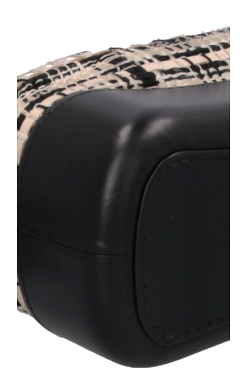 CHANEL 2019 Small Gabrielle Crossbody Bag Tweed Black Ivory