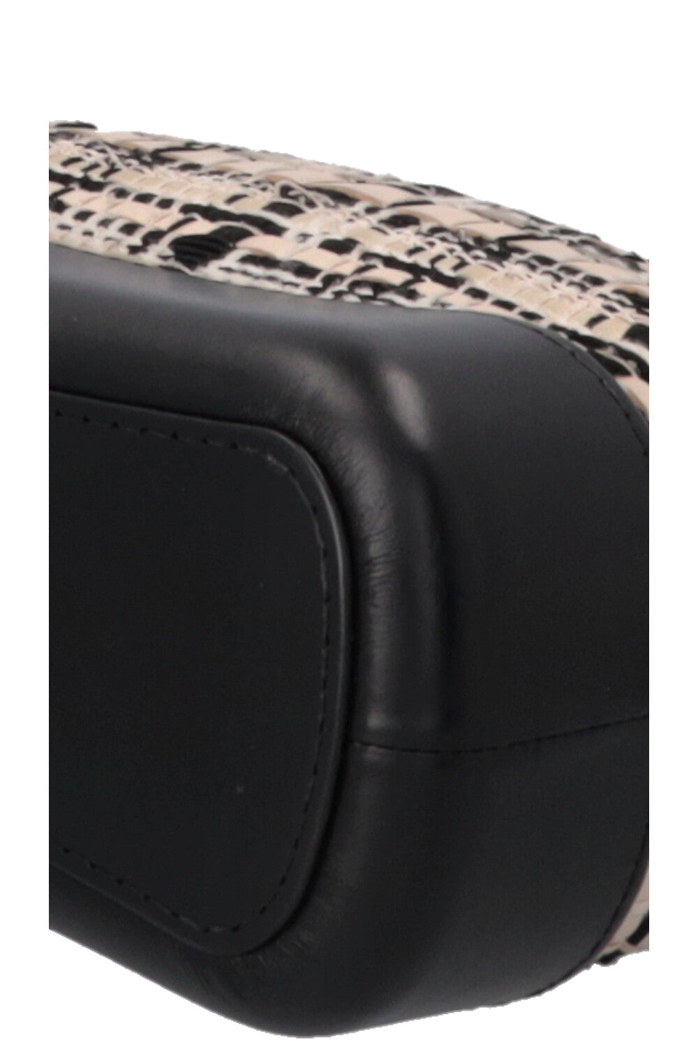 CHANEL 2019 Small Gabrielle Crossbody Bag Tweed Black Ivory