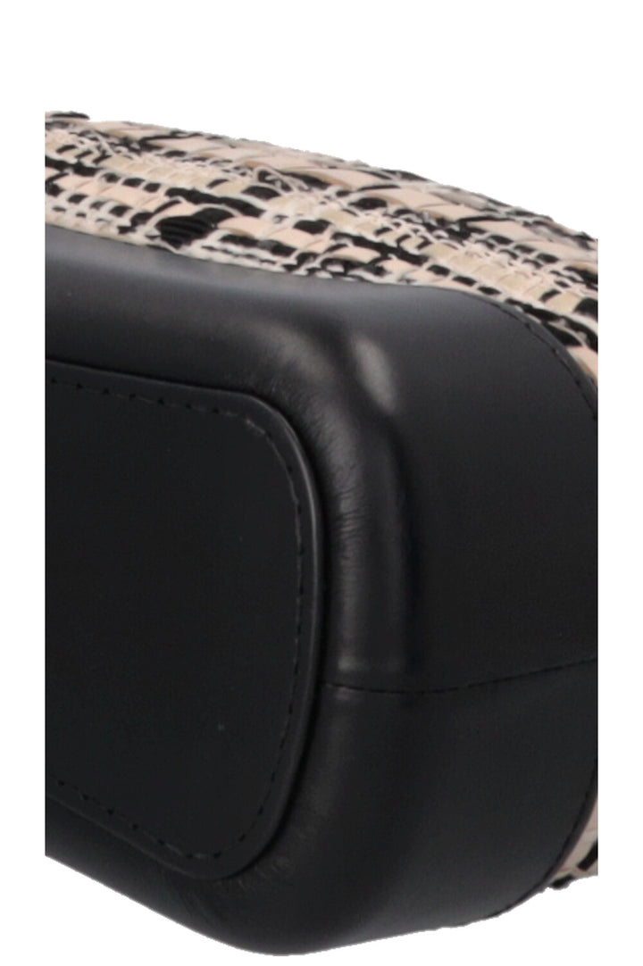 CHANEL 2019 Small Gabrielle Crossbody Bag Tweed Black Ivory