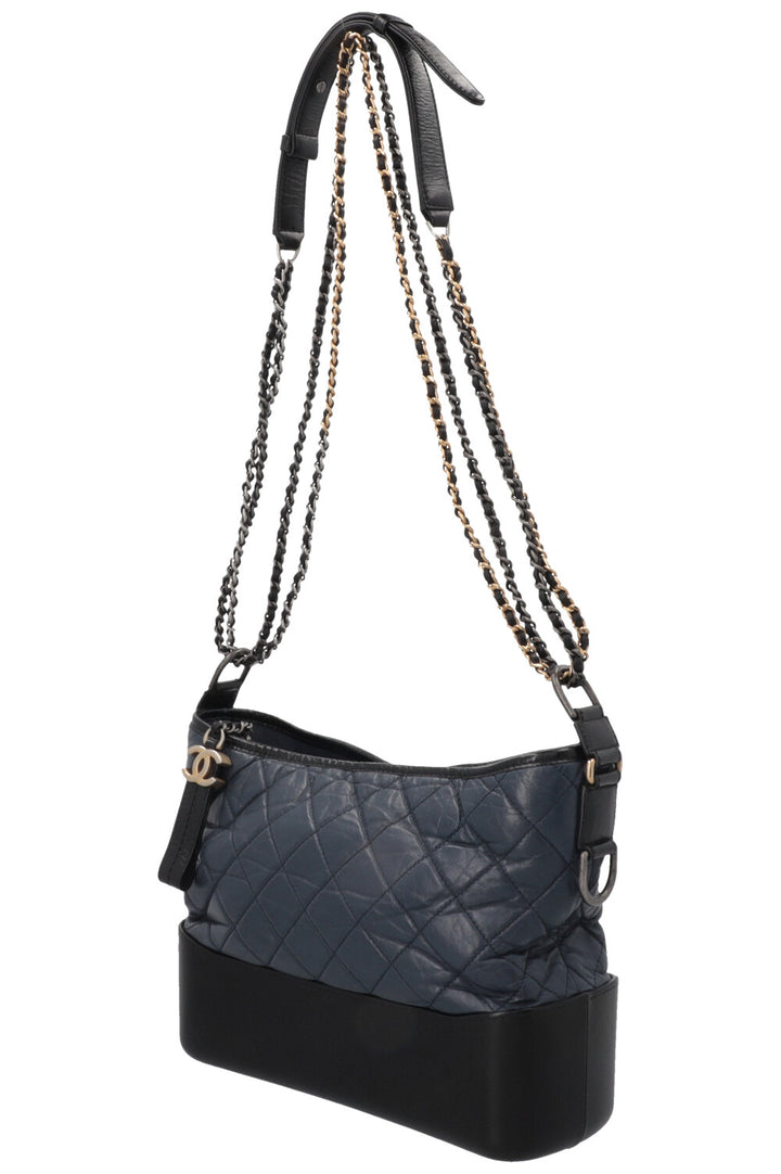 CHANEL Medium Gabrielle Crossbody Bag Navy