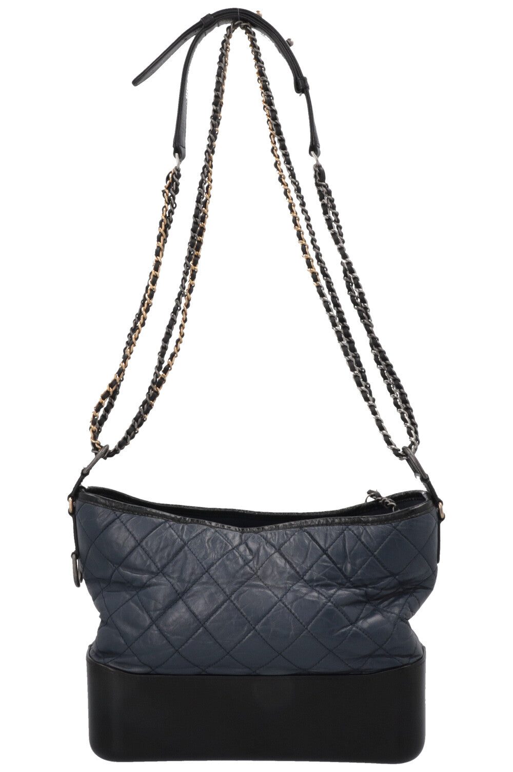 CHANEL Medium Gabrielle Crossbody Bag Navy