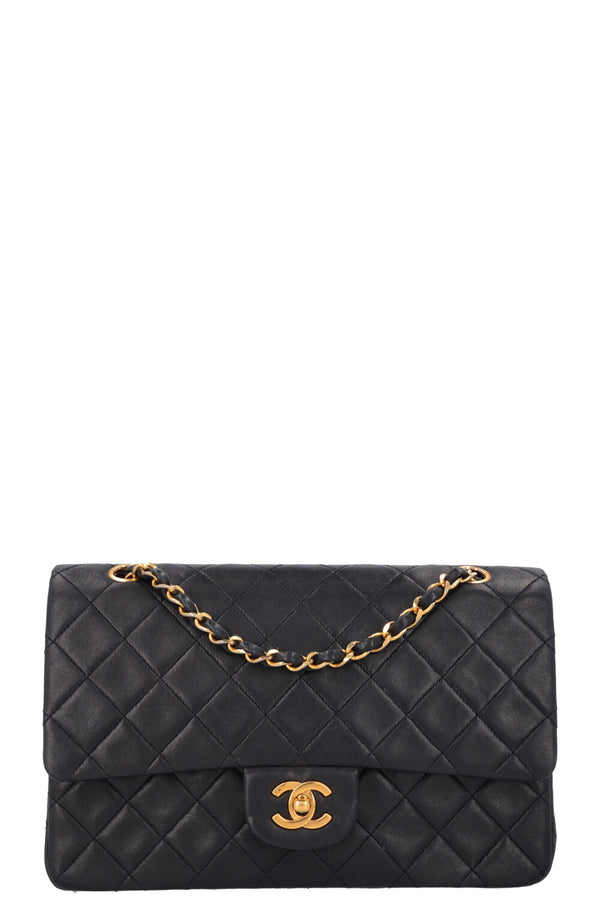 CHANEL Vintage Flap Bag Medium Midnight Blue