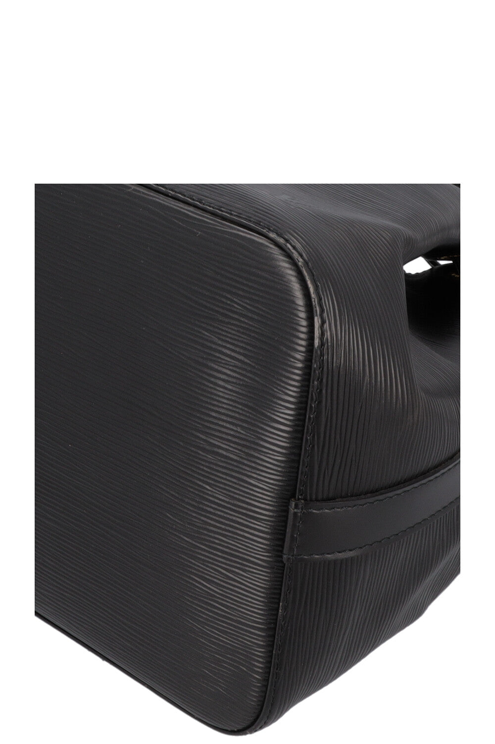 LOUIS VUITTON Petit Bag Noe Epi Black