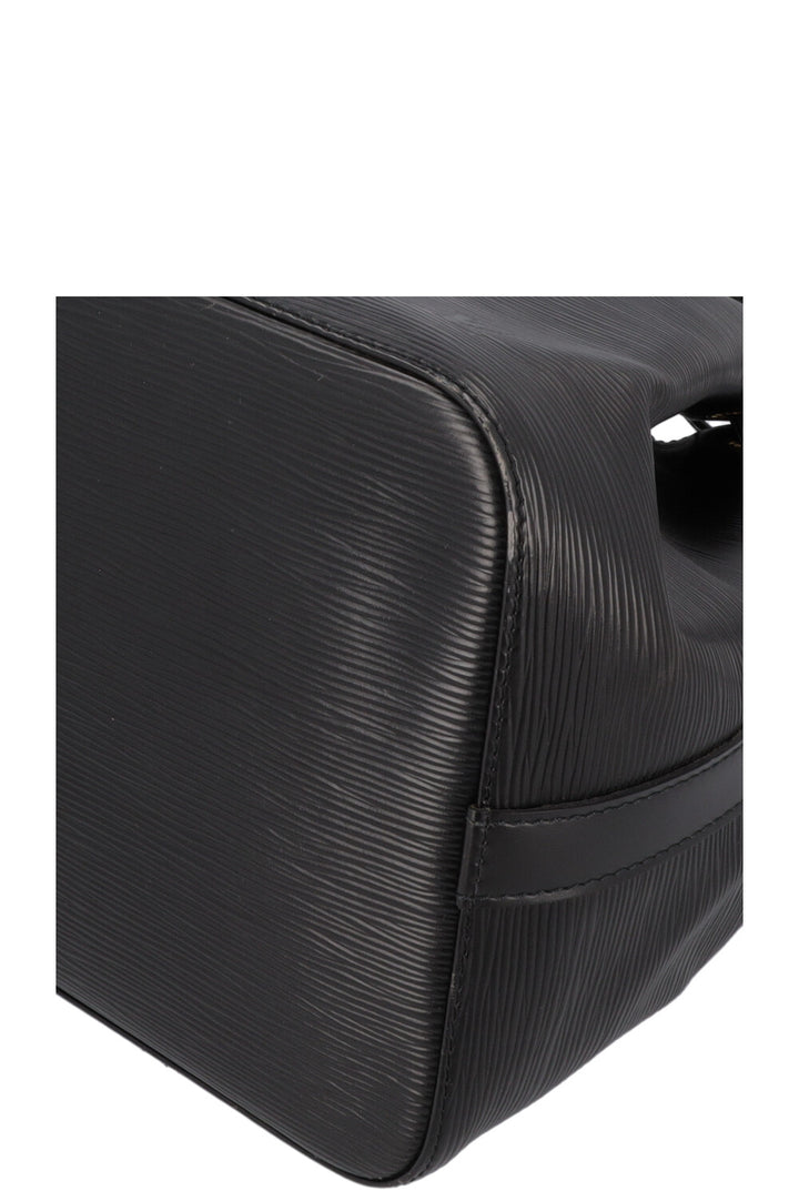 LOUIS VUITTON Petit Bag Noe Epi Black