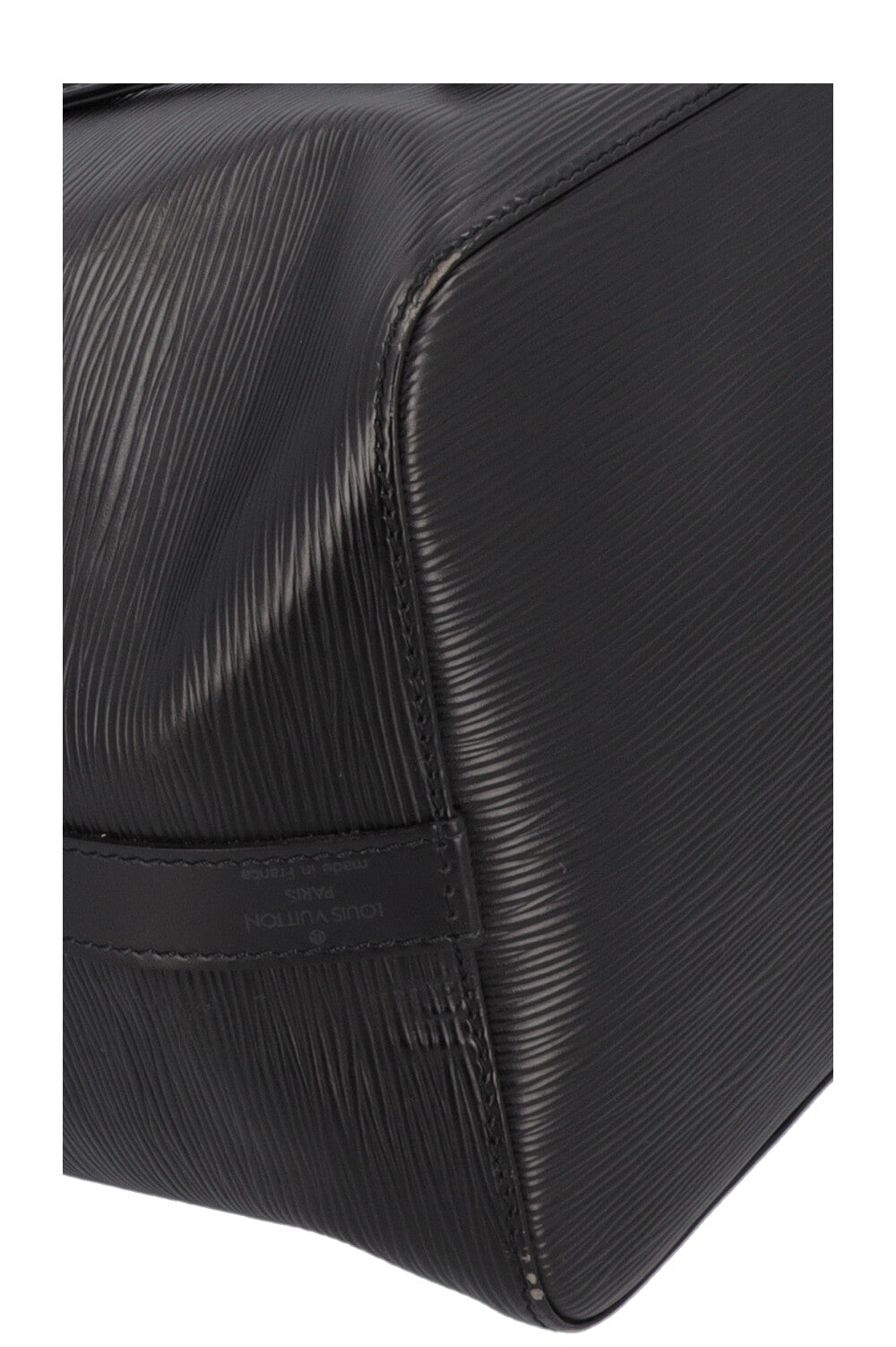 LOUIS VUITTON Petit Bag Noe Epi Black