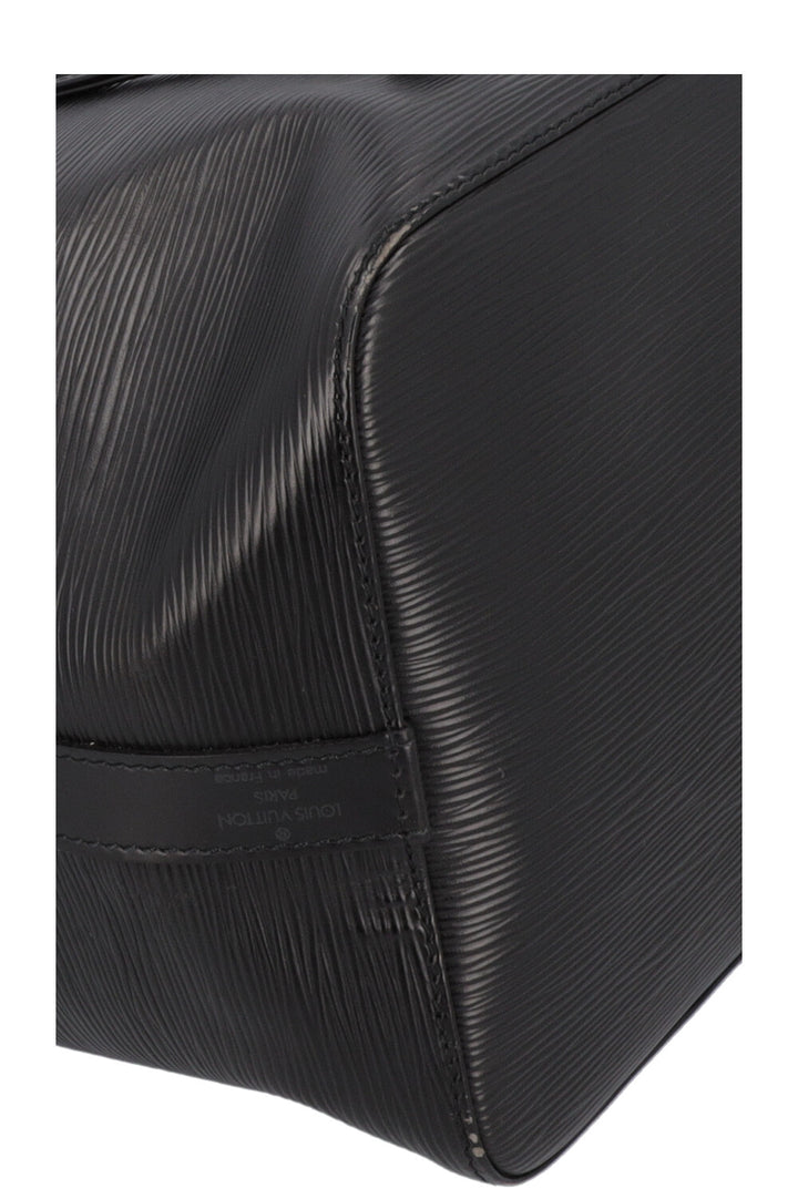 LOUIS VUITTON Petit Bag Noe Epi Black