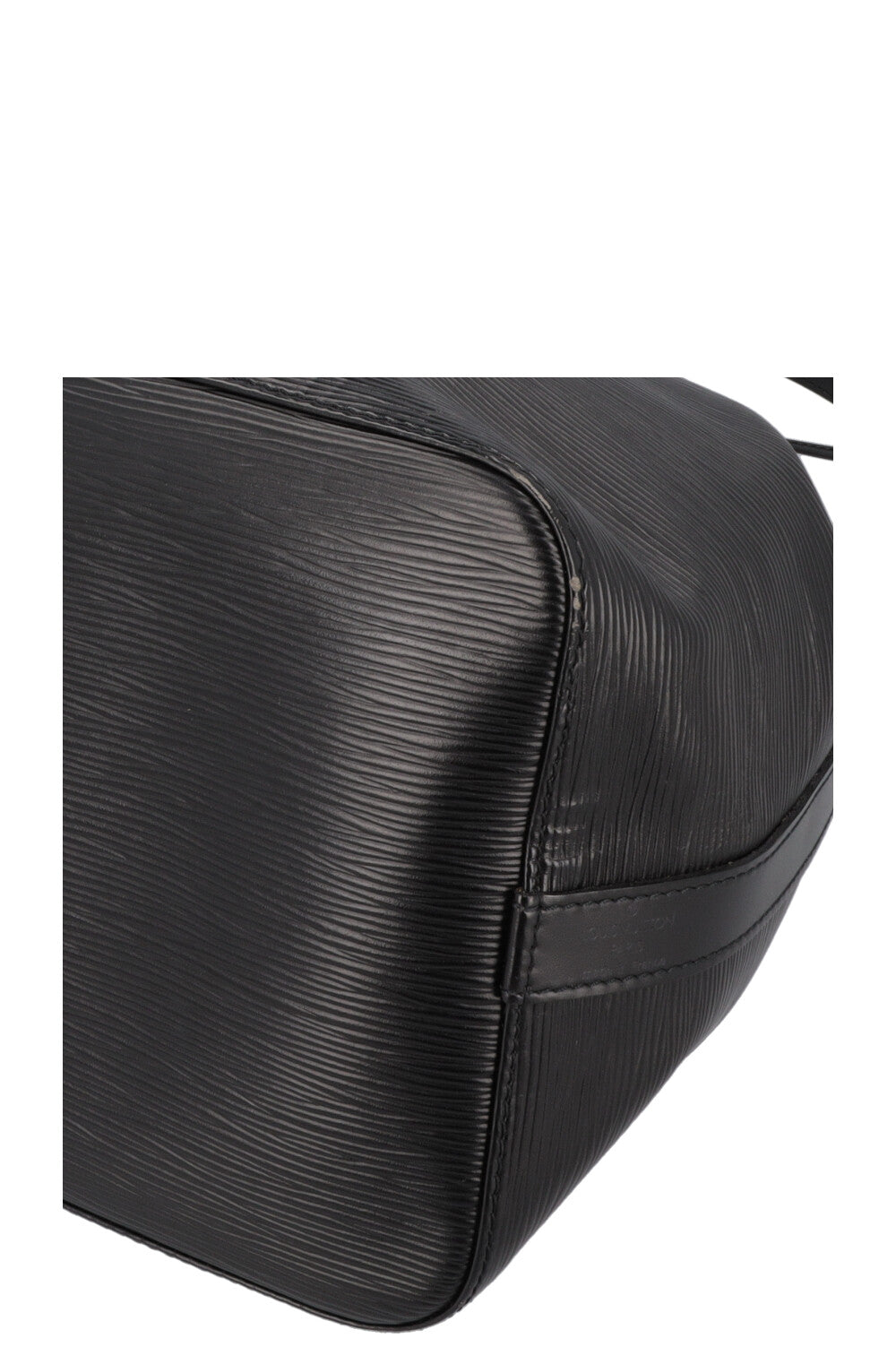 LOUIS VUITTON Petit Bag Noe Epi Black