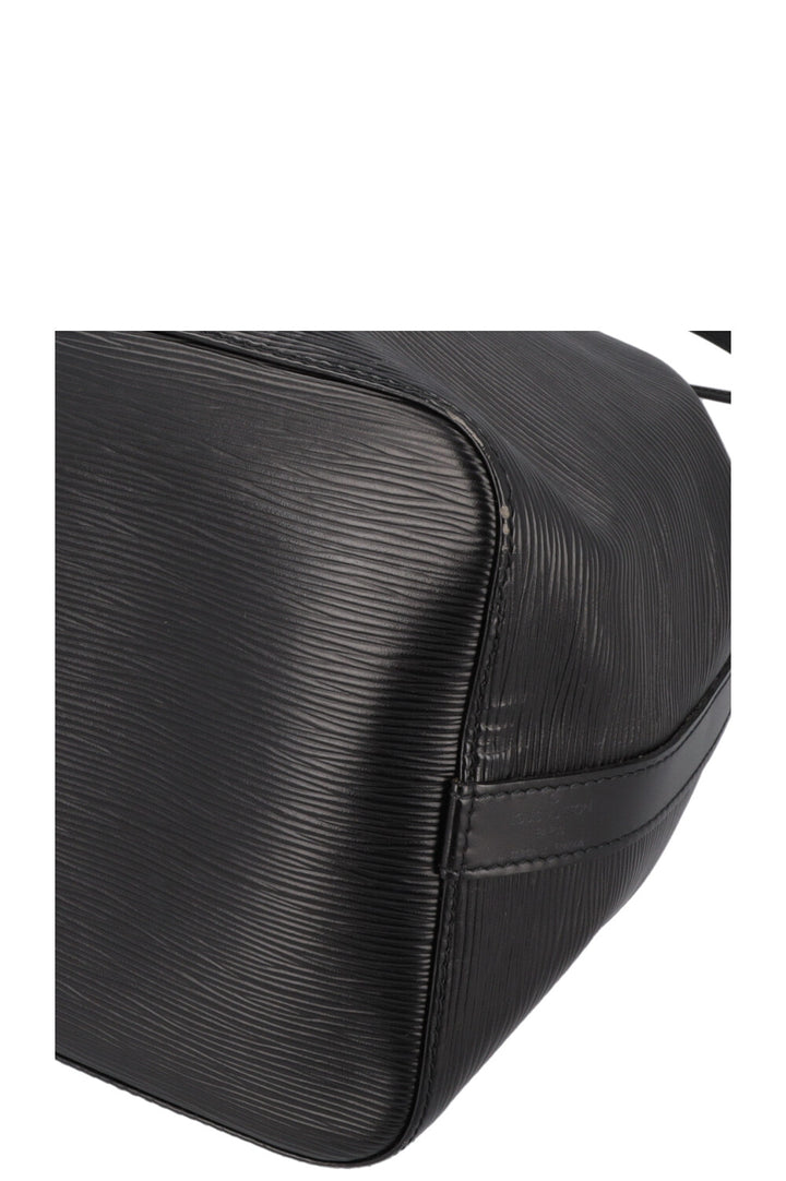 LOUIS VUITTON Petit Bag Noe Epi Black