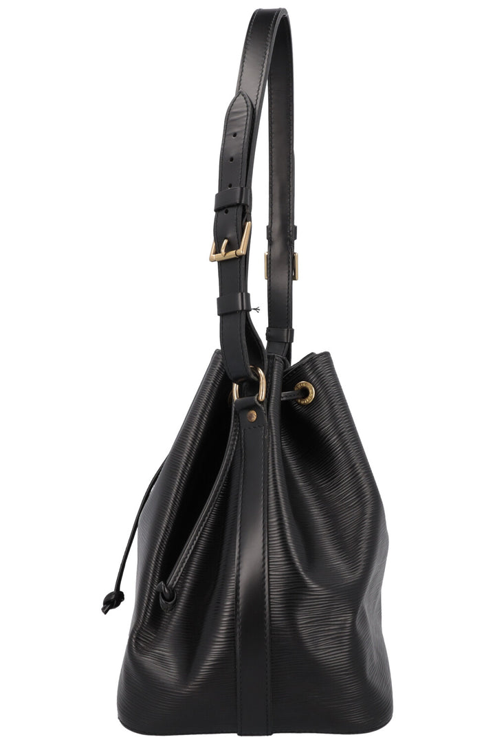 LOUIS VUITTON Petit Bag Noe Epi Black
