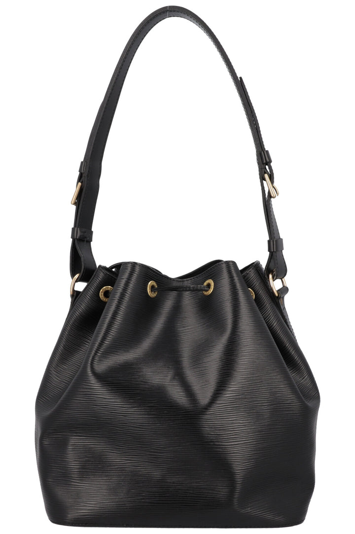LOUIS VUITTON Petit Bag Noe Epi Black
