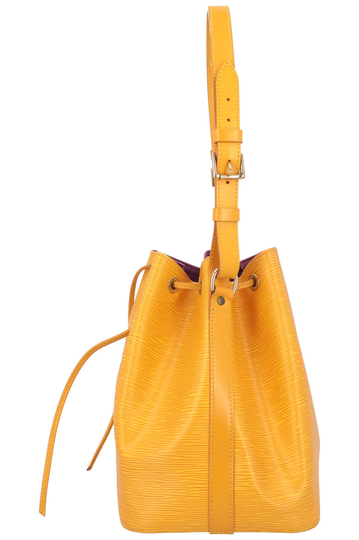 LOUIS VUITTON Petit Bag Noe Epi Yellow