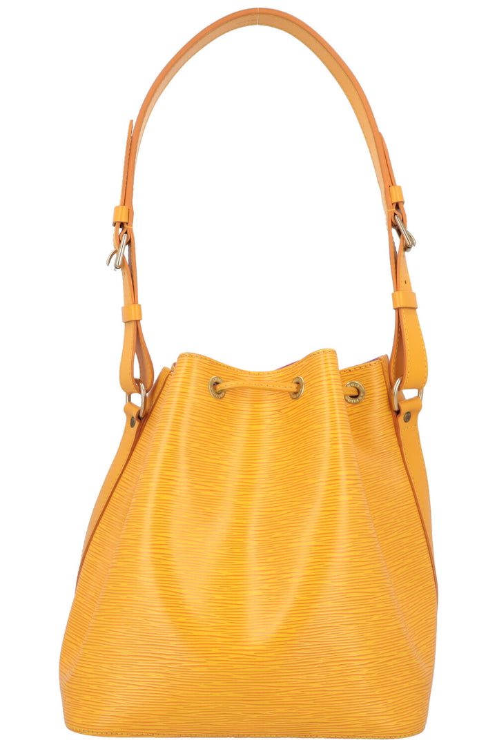 LOUIS VUITTON Petit Bag Noe Epi Yellow