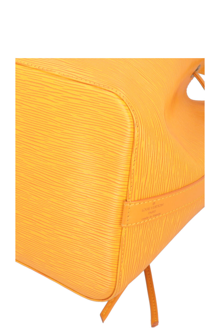 LOUIS VUITTON Petit Bag Noe Epi Yellow