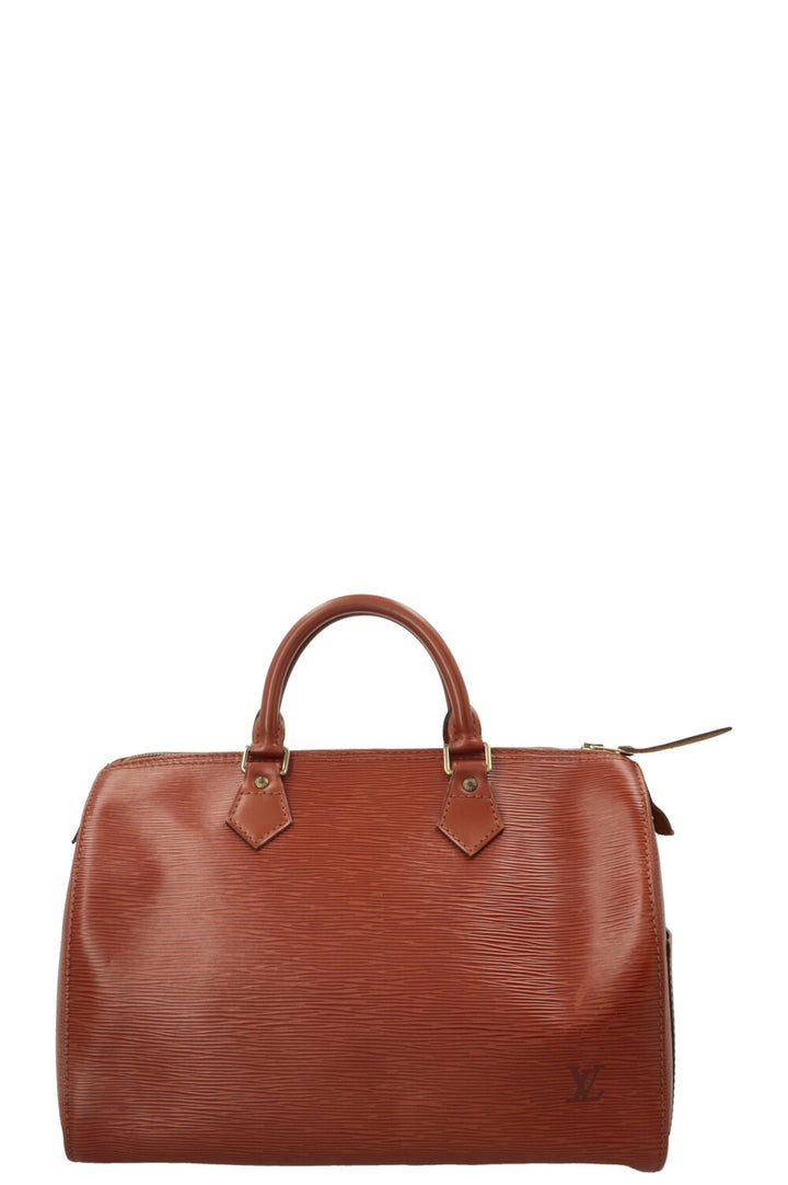LOUIS VUITTON Speedy 30 Epi Cognac
