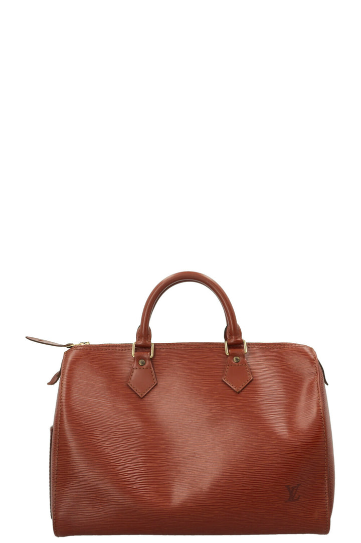 LOUIS VUITTON Speedy 30 Epi Cognac