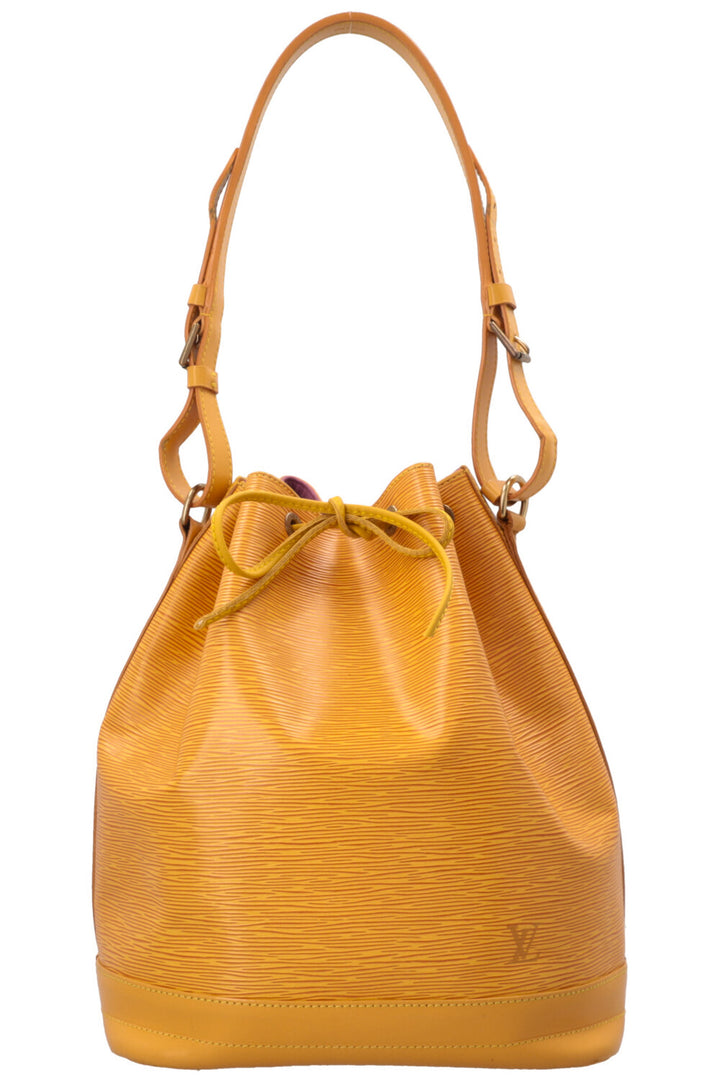 LOUIS VUITTON Grand Bag Noe Epi Yellow