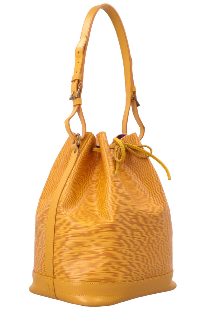 LOUIS VUITTON Grand Bag Noe Epi Yellow