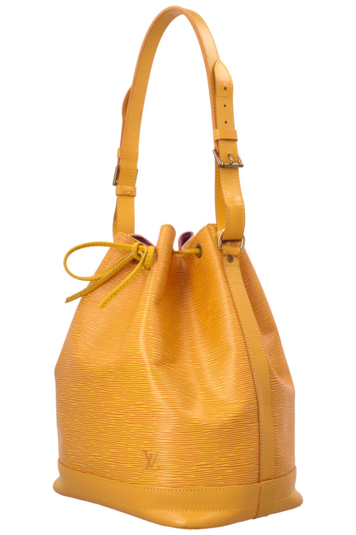 LOUIS VUITTON Grand Bag Noe Epi Yellow