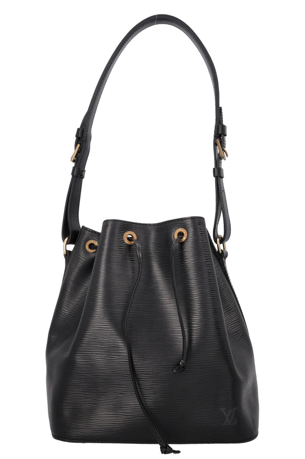 LOUIS VUITTON Petit Sac Noe Epi Black