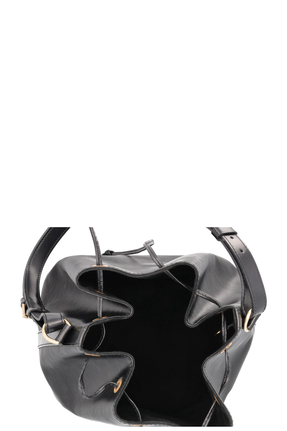 LOUIS VUITTON Petit Sac Noe Epi Black