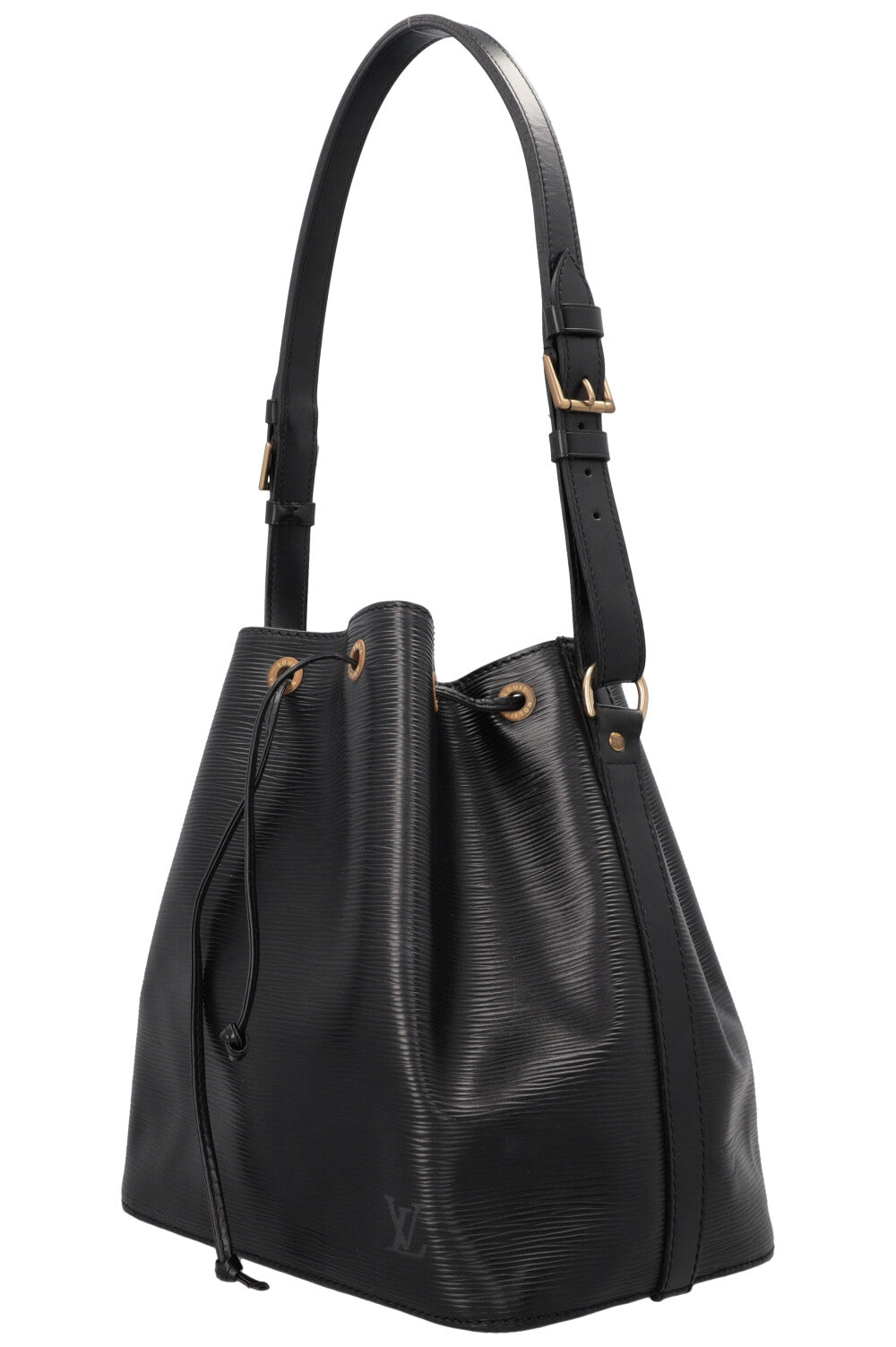 LOUIS VUITTON Petit Sac Noe Epi Black