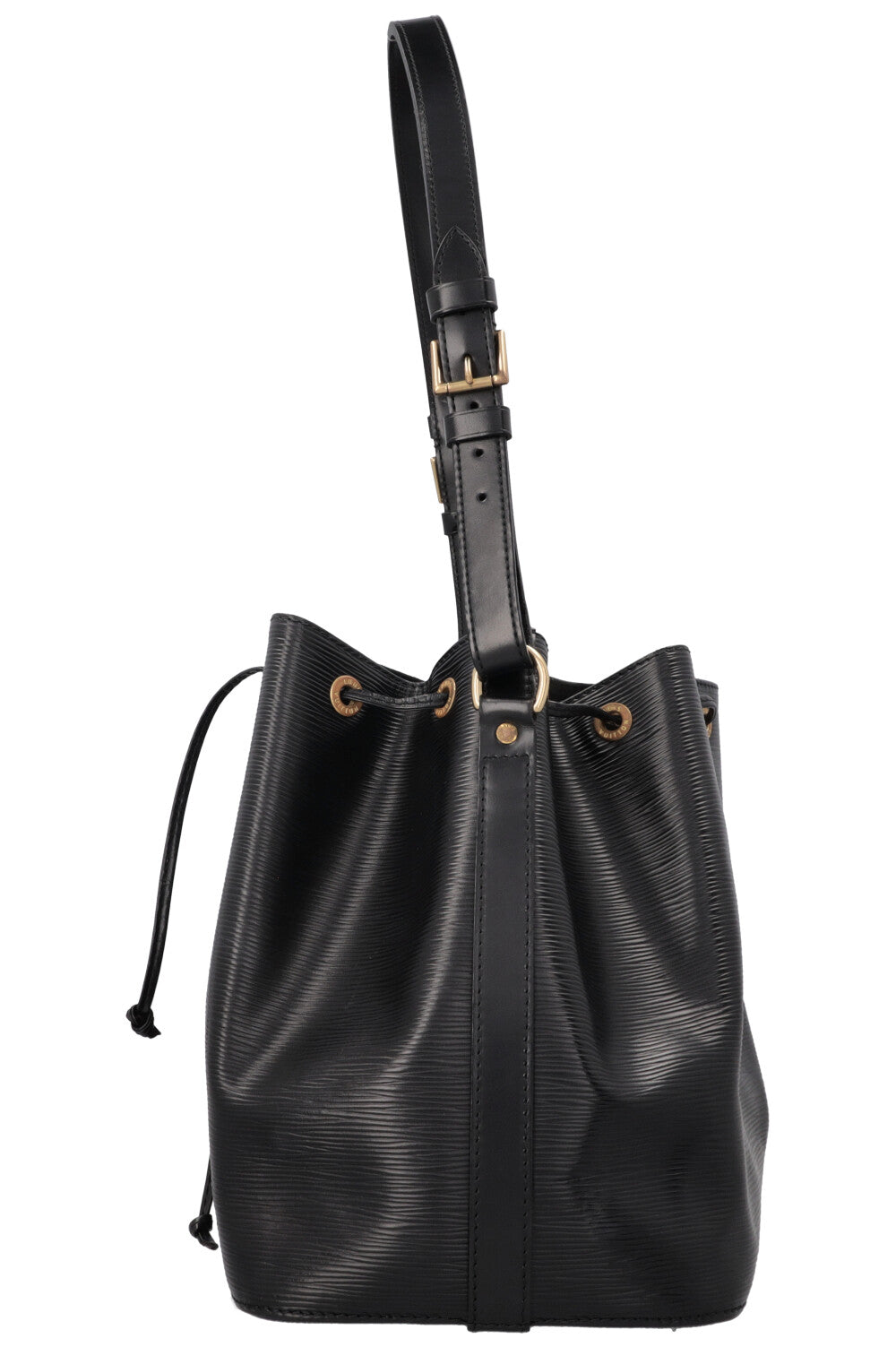 LOUIS VUITTON Petit Sac Noe Epi Black