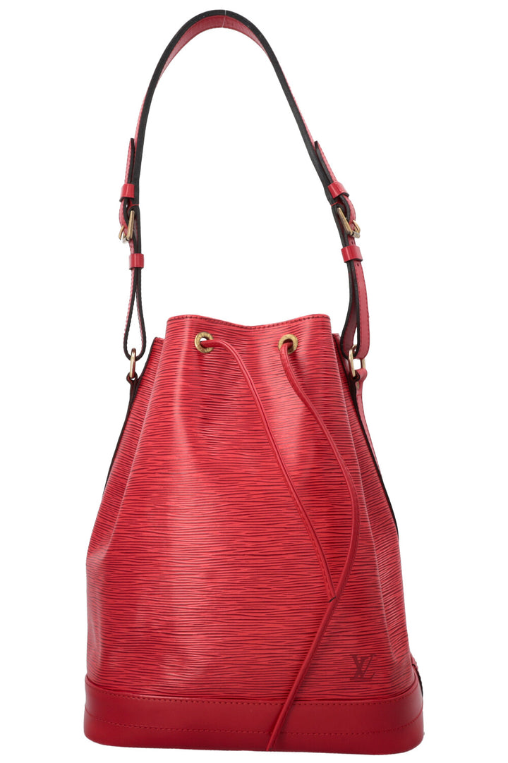 LOUIS VUITTON Grand Sac Noe Epi Red