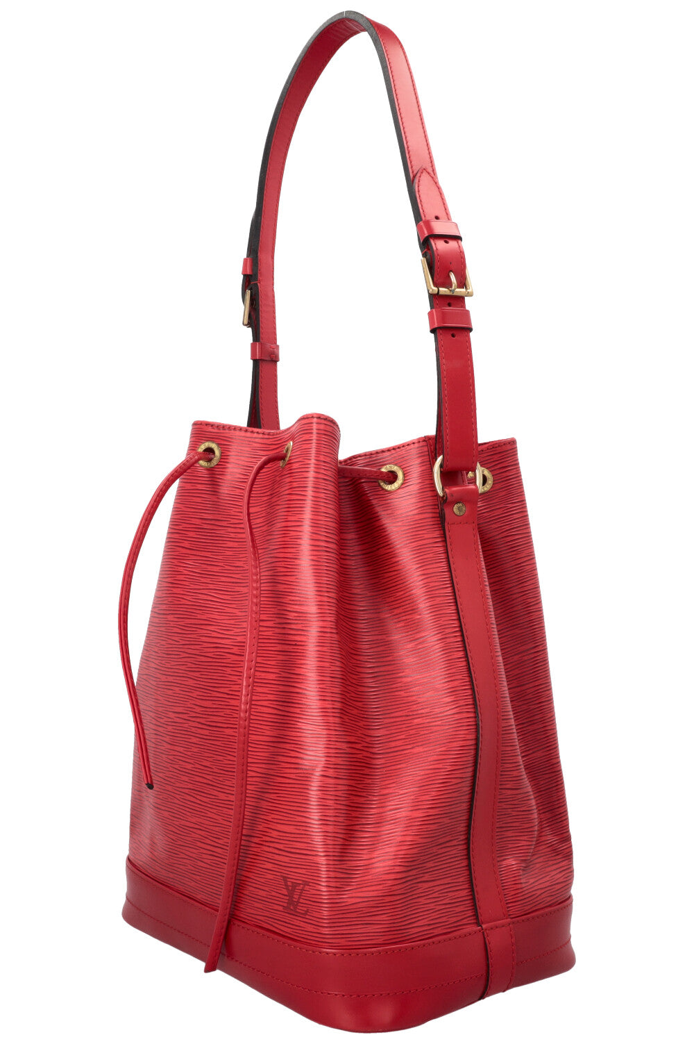 LOUIS VUITTON Grand Sac Noe Epi Red