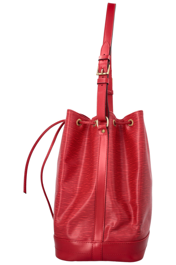 LOUIS VUITTON Grand Sac Noe Epi Red