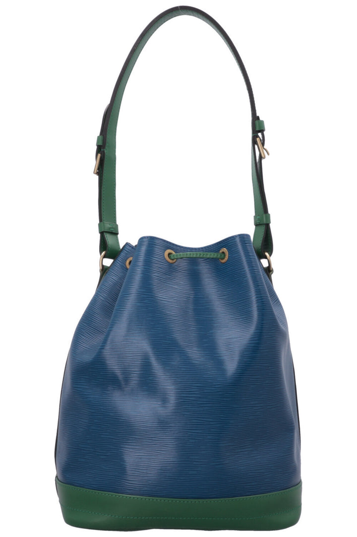 LOUIS VUITTON Grand Sac Noe Epi Blue Green