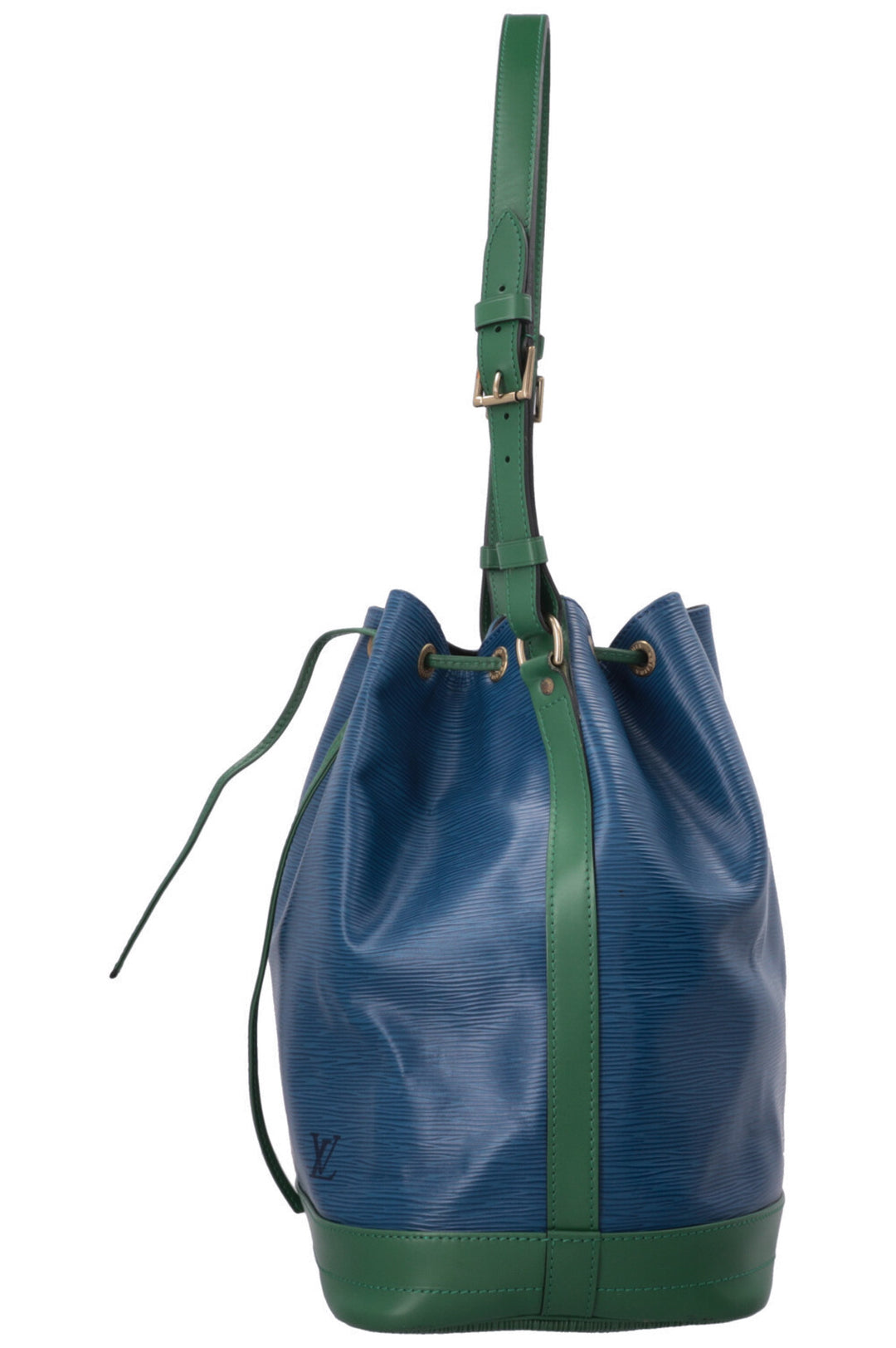 LOUIS VUITTON Grand Sac Noe Epi Blue Green