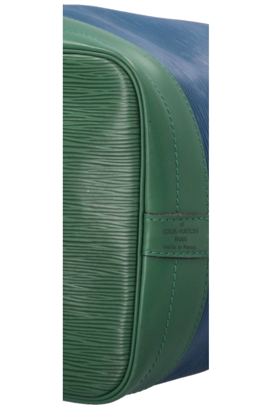 LOUIS VUITTON Grand Sac Noe Epi Blue Green