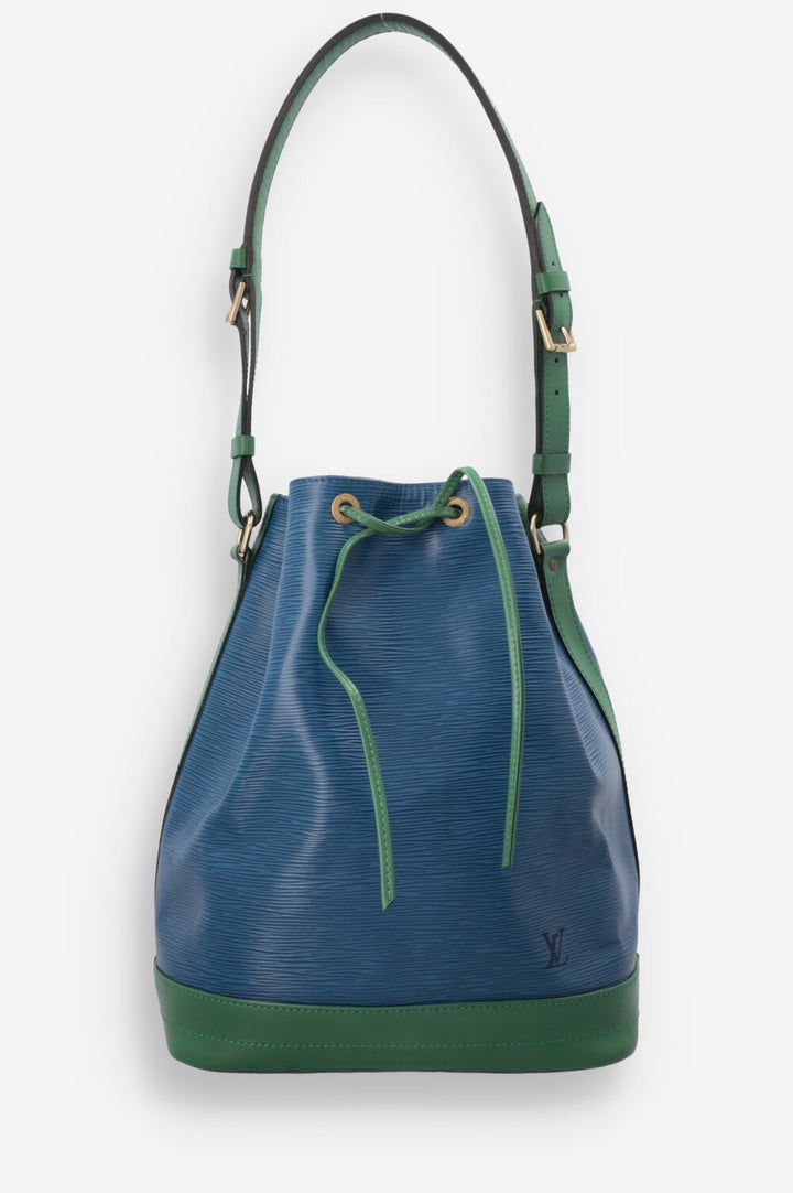 Tasche blau grün Test Gr 35