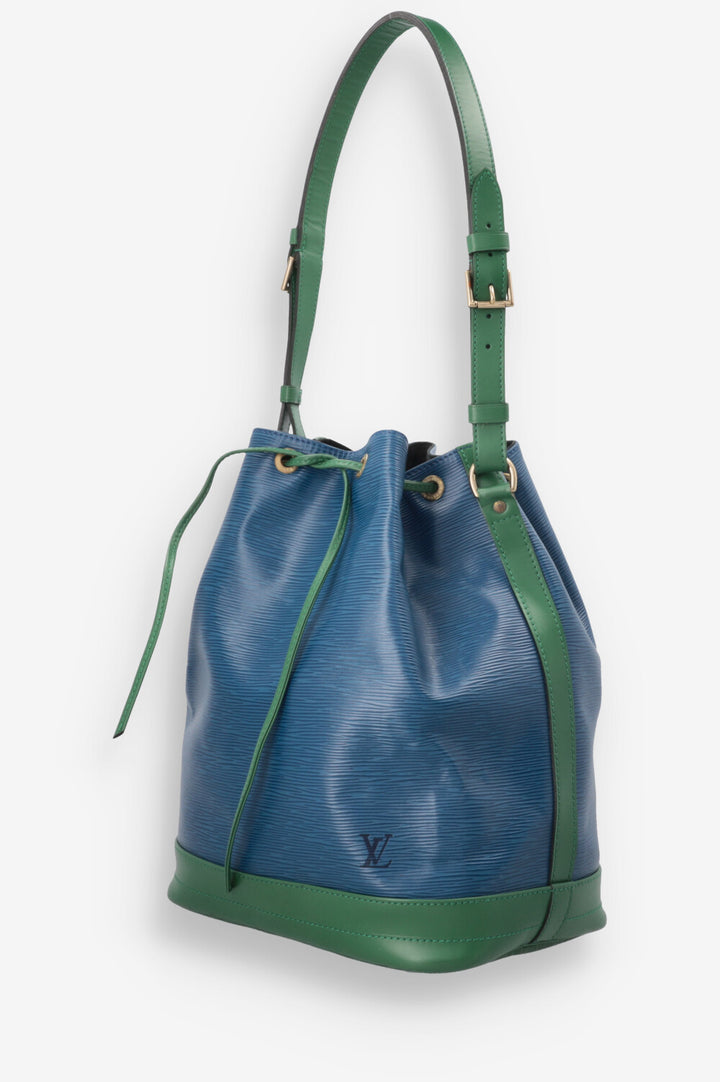 Tasche blau grün Test Gr 35