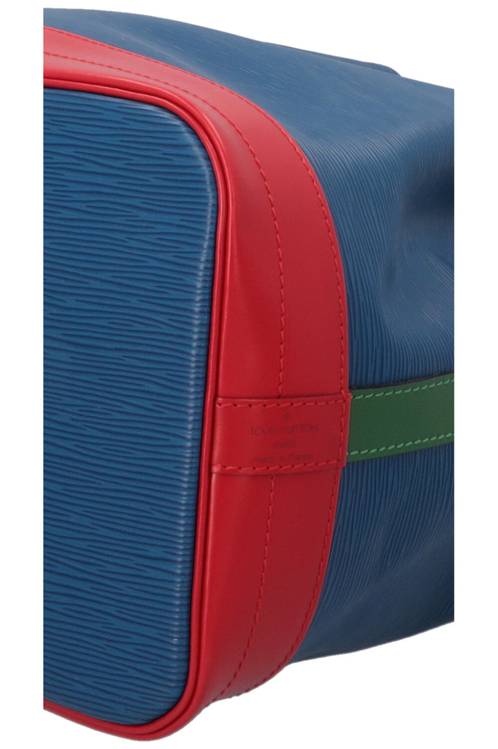 LOUIS VUITTON Grand Sac Noé Epi Tricolor Blue Red Green