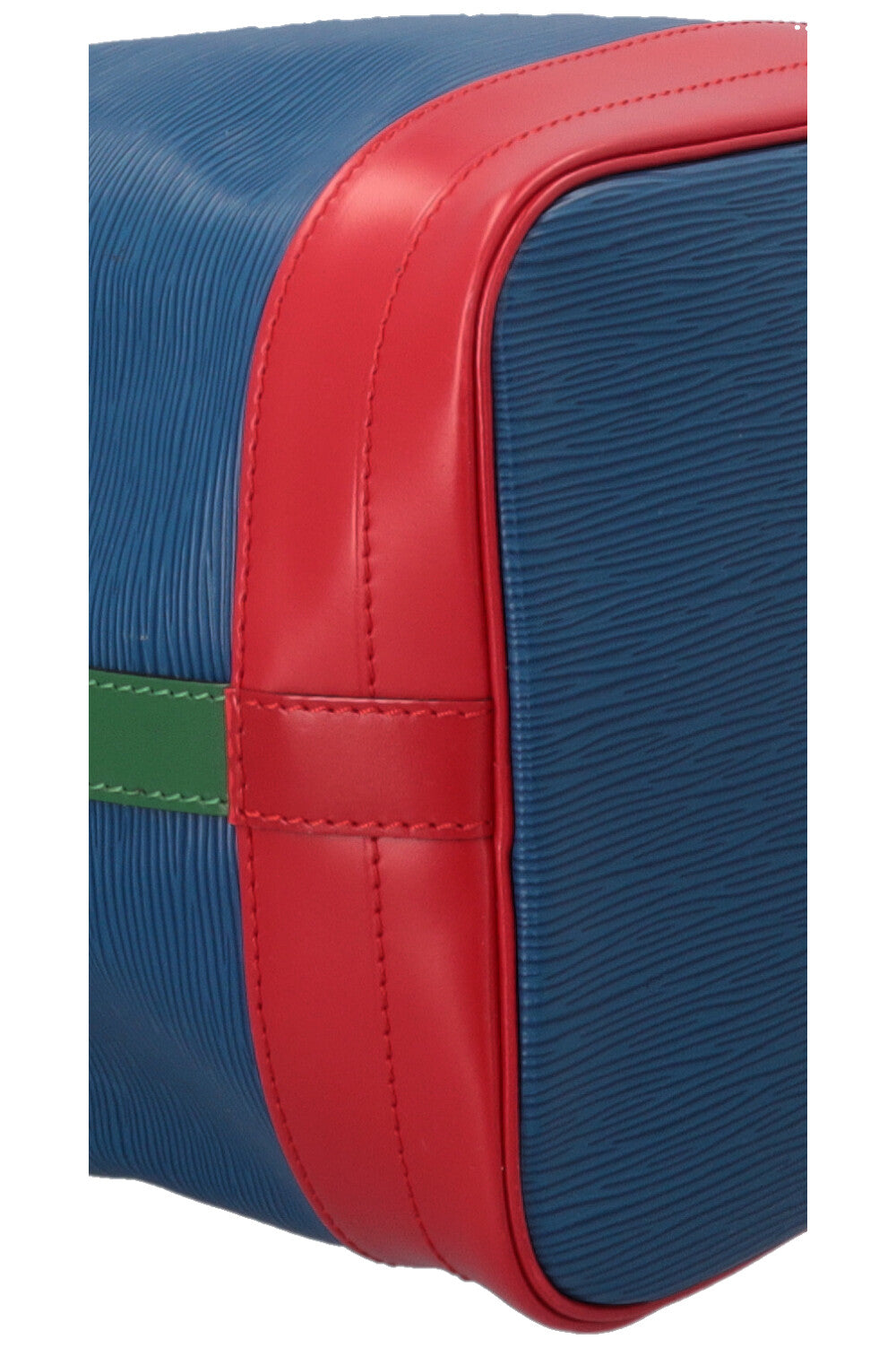 LOUIS VUITTON Grand Sac Noé Epi Tricolor Blue Red Green