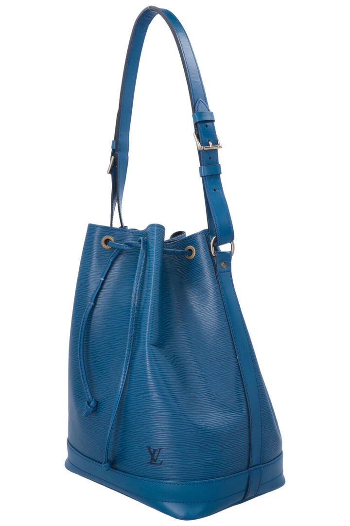 LOUIS VUITTON Grand Sac Noé Epi Blue