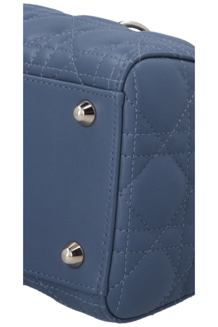 CHRISTIAN DIOR Large Lady Dior Cannage Blue